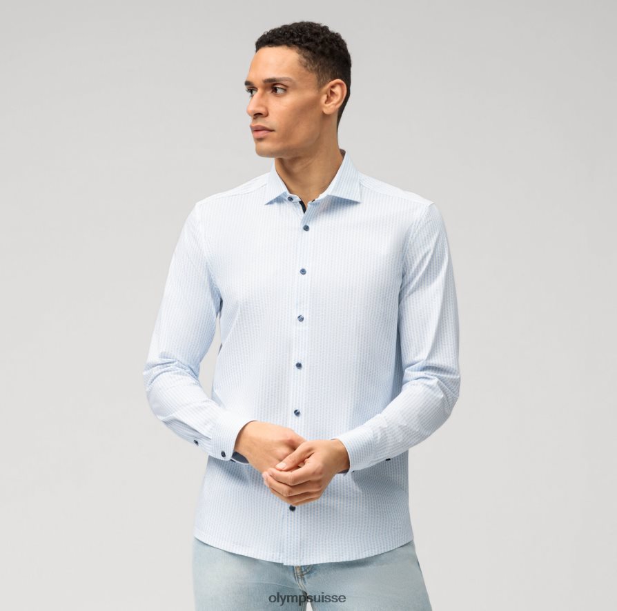 niveau cinq 24/7 body fit, chemise business, kent, bleu OLYMP vêtements VVP4DB529