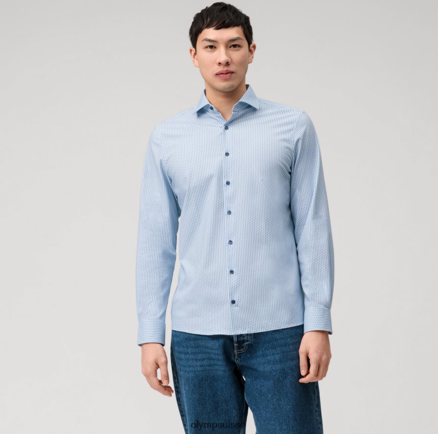 niveau cinq 24/7 body fit, chemise business, kent, bleu OLYMP vêtements VVP4DB550
