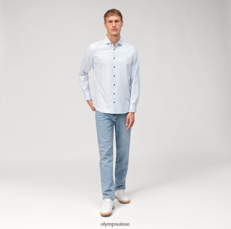 niveau cinq 24/7 body fit, chemise business, kent, bleu OLYMP vêtements VVP4DB552