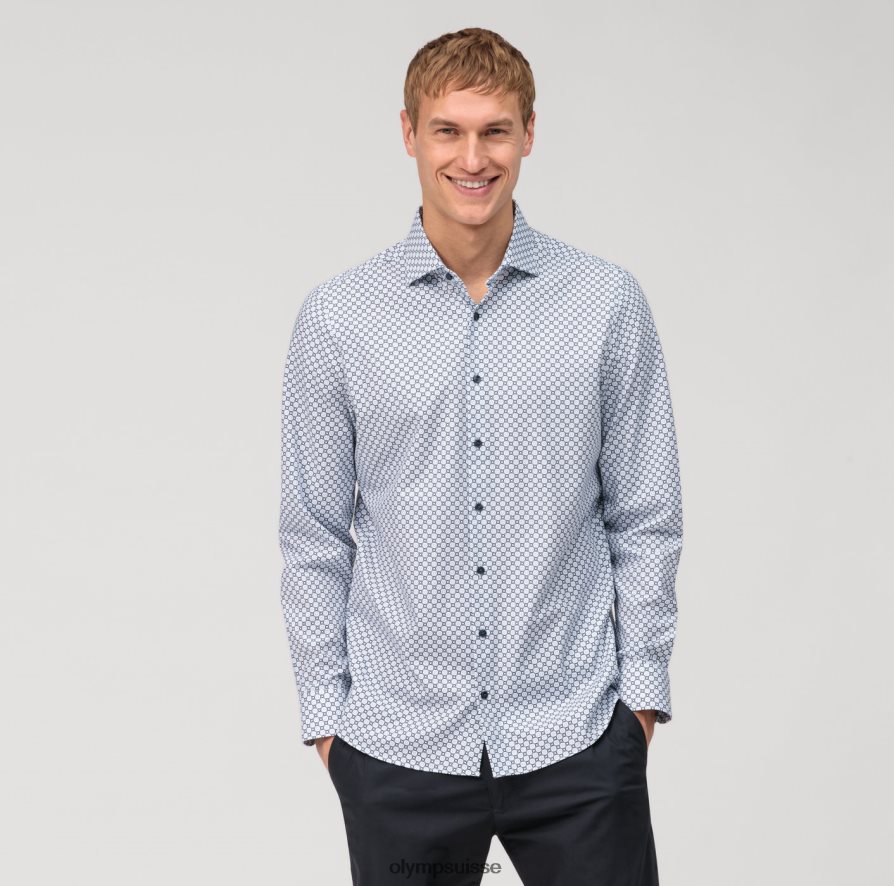 niveau cinq 24/7 body fit, chemise business, kent, bleu OLYMP vêtements VVP4DB558