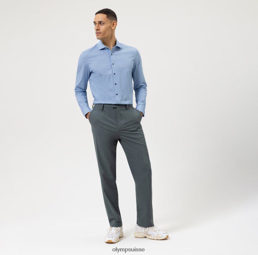 niveau cinq 24/7 body fit, chemise business, kent, bleu OLYMP vêtements VVP4DB613