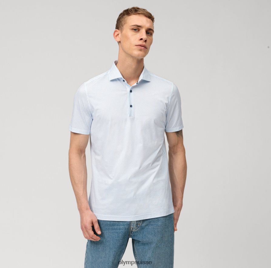 niveau cinq 24/7 body fit, chemise business, kent, bleu OLYMP vêtements VVP4DB737