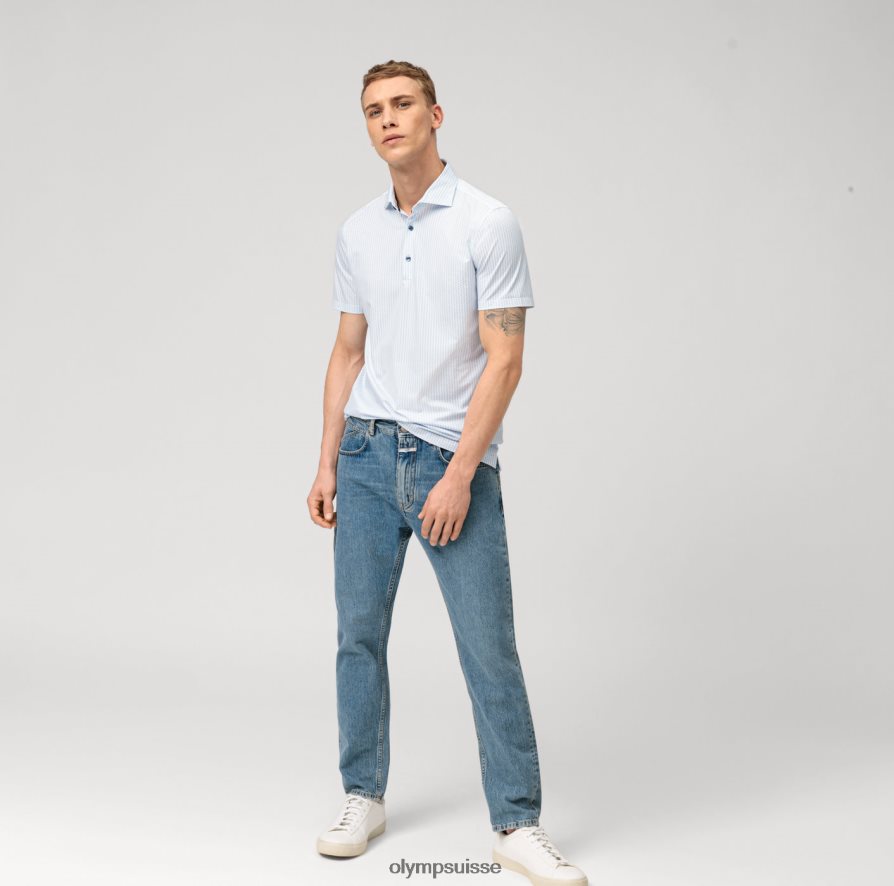 niveau cinq 24/7 body fit, chemise business, kent, bleu OLYMP vêtements VVP4DB737