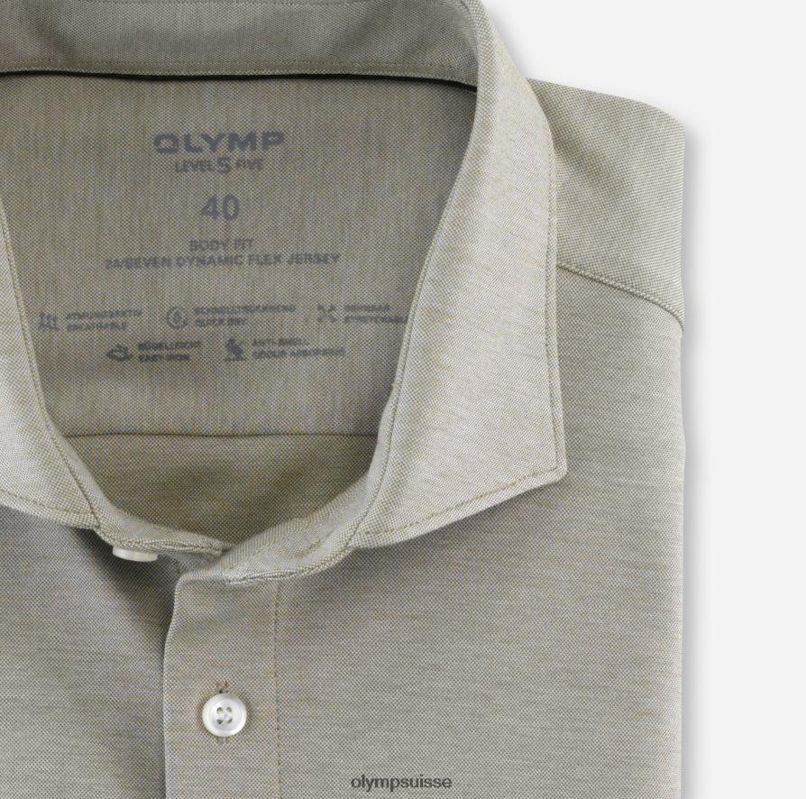 niveau cinq 24/7 body fit, chemise business, kent, kaki OLYMP vêtements VVP4DB808