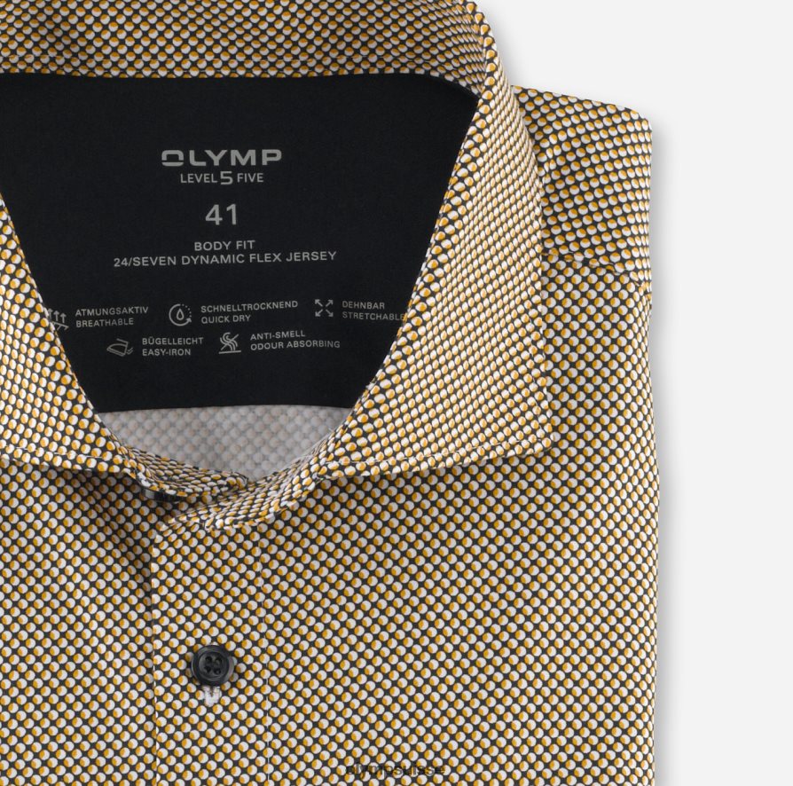 niveau cinq 24/7 body fit, chemise business, kent, maïs OLYMP vêtements VVP4DB717