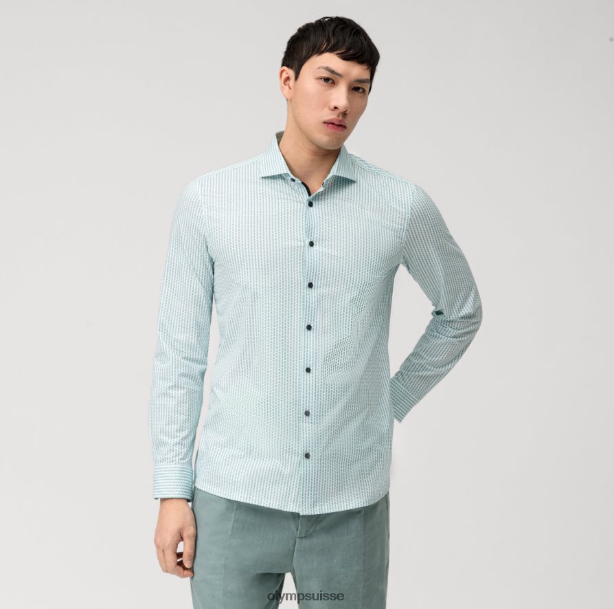 niveau cinq 24/7 body fit, chemise business, kent, émeraude OLYMP vêtements VVP4DB688