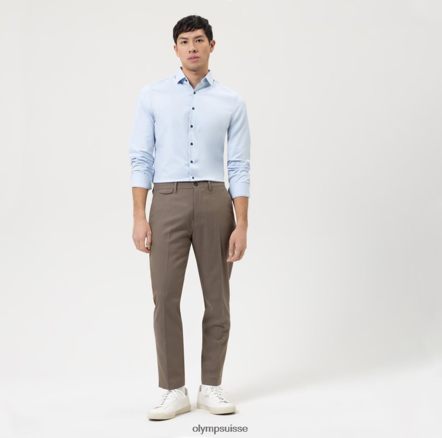 niveau cinq 24/7 body fit, chemise business, kent moderne, bleu OLYMP vêtements VVP4DB409