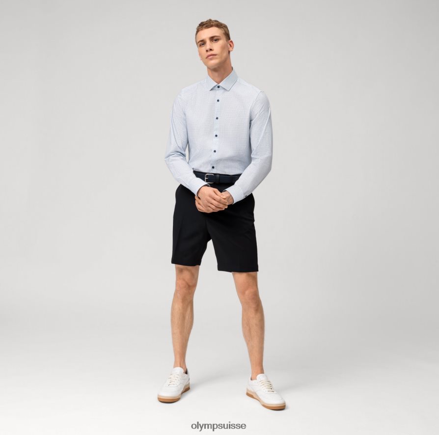 niveau cinq 24/7 body fit, chemise business, kent moderne, bleu OLYMP vêtements VVP4DB439