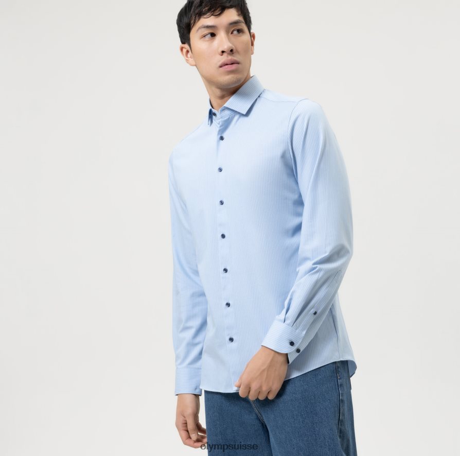 niveau cinq 24/7 body fit, chemise business, kent moderne, bleu OLYMP vêtements VVP4DB573