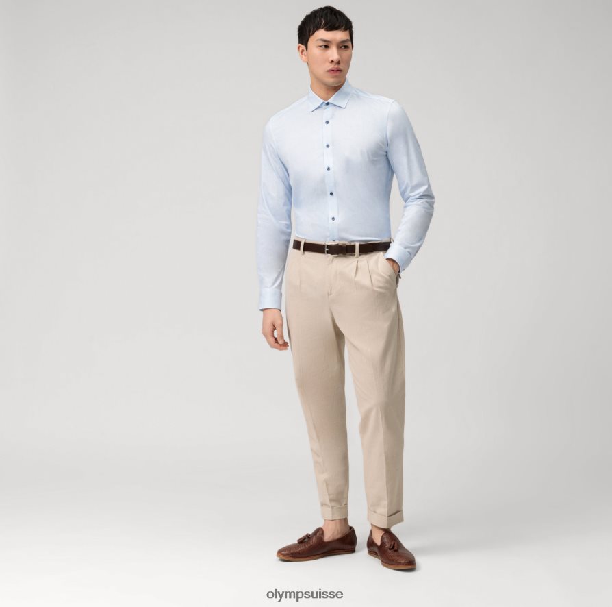 niveau cinq 24/7 body fit, chemise business, kent moderne, bleu OLYMP vêtements VVP4DB594