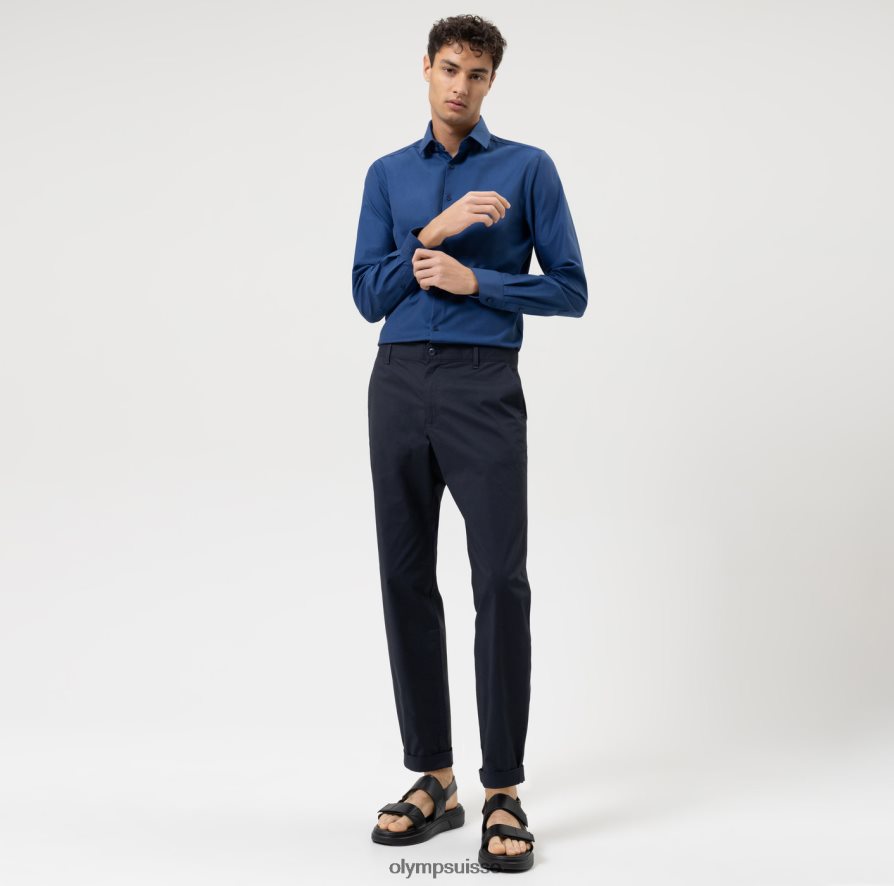 niveau cinq 24/7 body fit, chemise business, kent moderne, bleu nuremberg OLYMP vêtements VVP4DB364