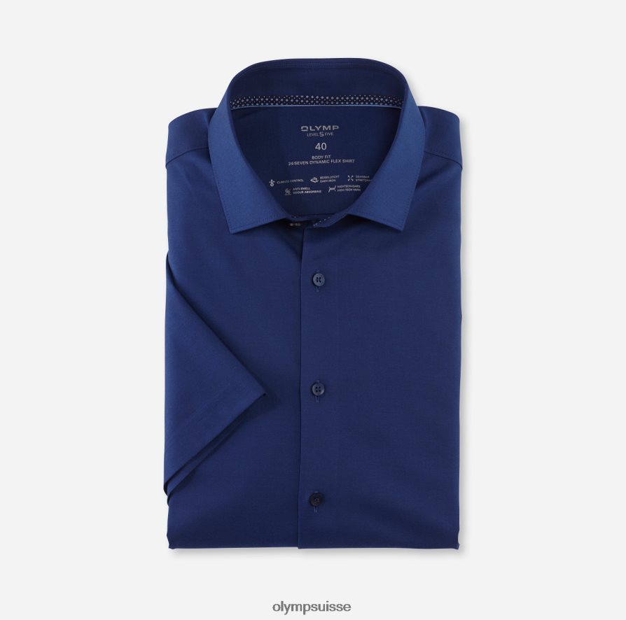 niveau cinq 24/7 body fit, chemise business, kent moderne, bleu nuremberg OLYMP vêtements VVP4DB596