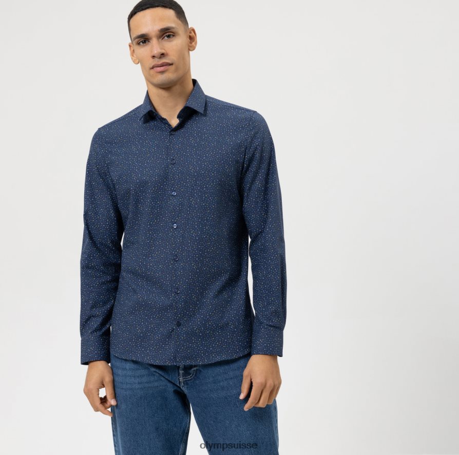 niveau cinq 24/7 body fit, chemise business, kent moderne, citron vert OLYMP vêtements VVP4DB420