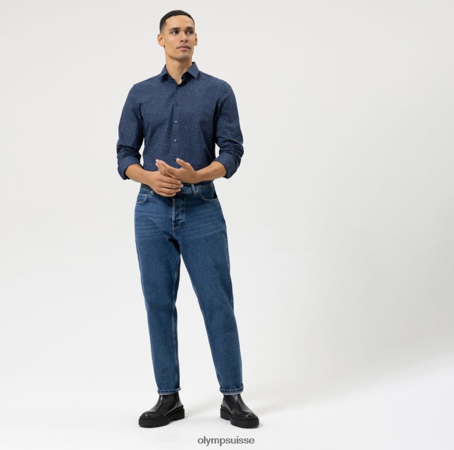 niveau cinq 24/7 body fit, chemise business, kent moderne, citron vert OLYMP vêtements VVP4DB420