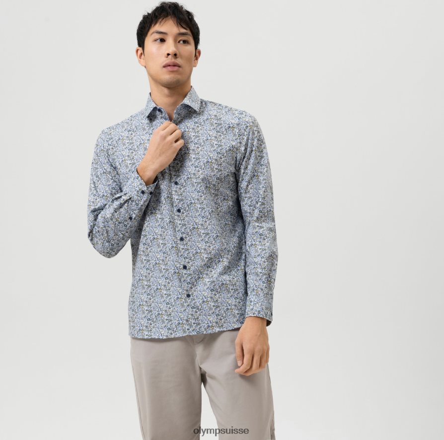 niveau cinq 24/7 body fit, chemise business, kent moderne, citron vert OLYMP vêtements VVP4DB674