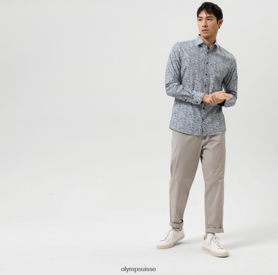 niveau cinq 24/7 body fit, chemise business, kent moderne, citron vert OLYMP vêtements VVP4DB674