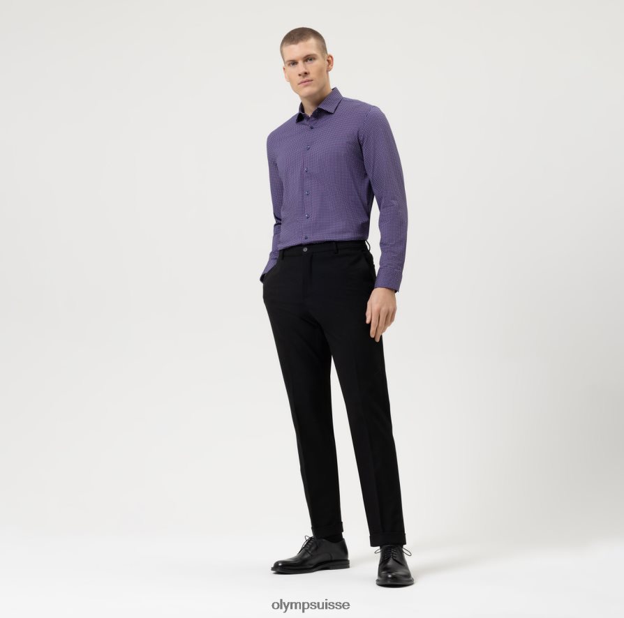 niveau cinq 24/7 body fit, chemise business, kent moderne, fuchsia OLYMP vêtements VVP4DB401