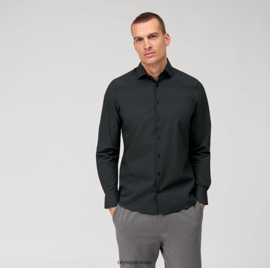 niveau cinq 24/7 body fit, chemise business, kent moderne, olive OLYMP vêtements VVP4DB447