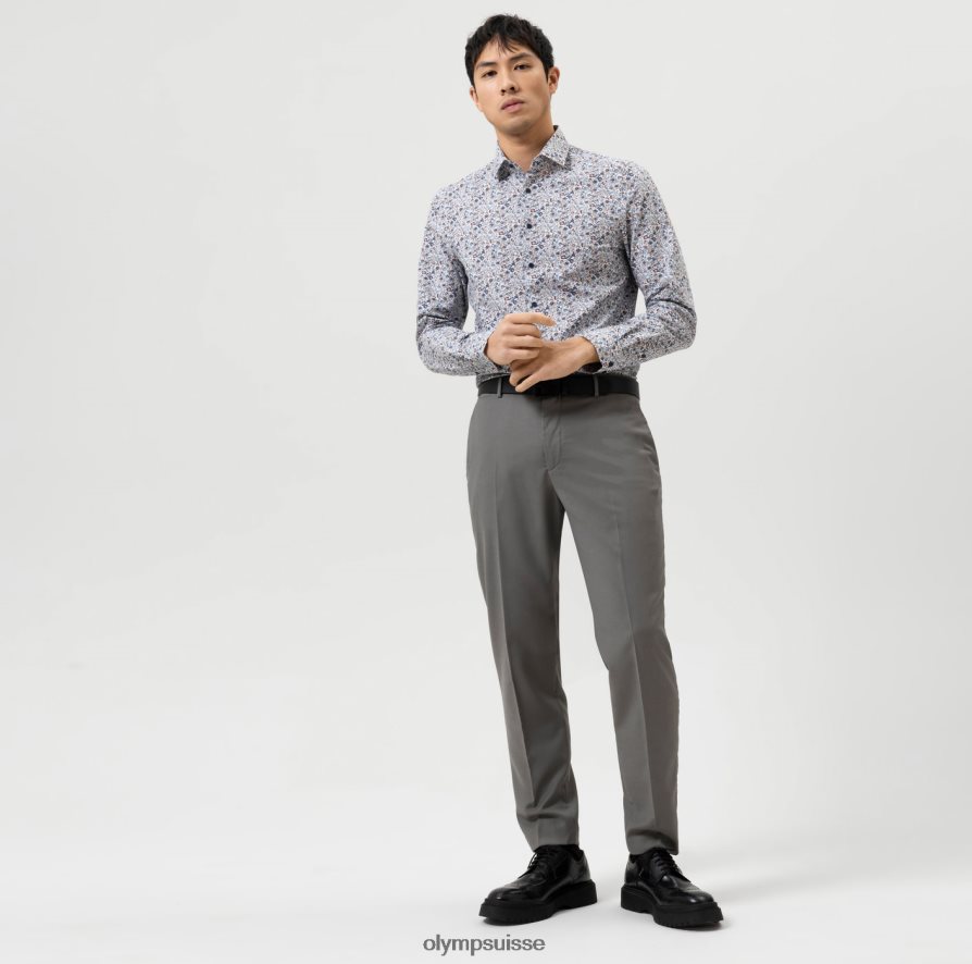 niveau cinq 24/7 body fit, chemise business, kent moderne, rouge OLYMP vêtements VVP4DB778