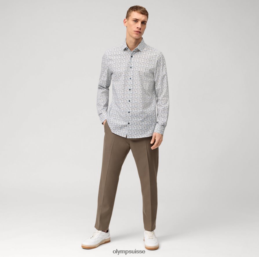 niveau cinq 24/7 body fit, chemise business, kent moderne, taupe OLYMP vêtements VVP4DB580