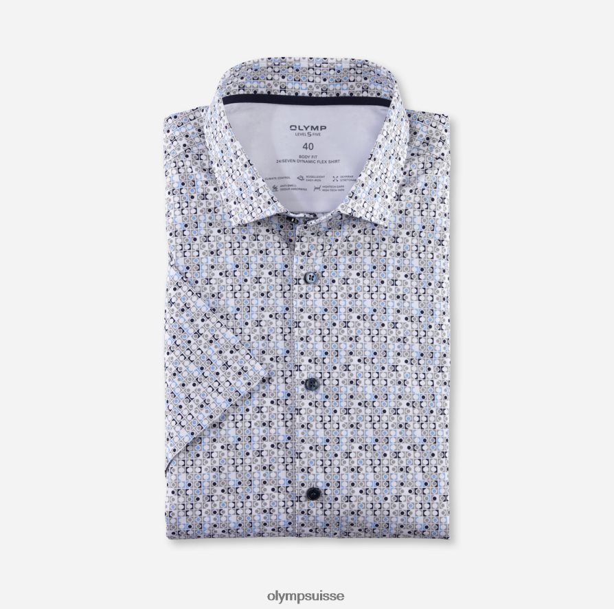 niveau cinq 24/7 body fit, chemise business, kent moderne, taupe OLYMP vêtements VVP4DB671