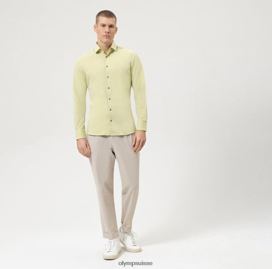 niveau cinq 24/7 body fit, chemise business, kent moderne, vert OLYMP vêtements VVP4DB349
