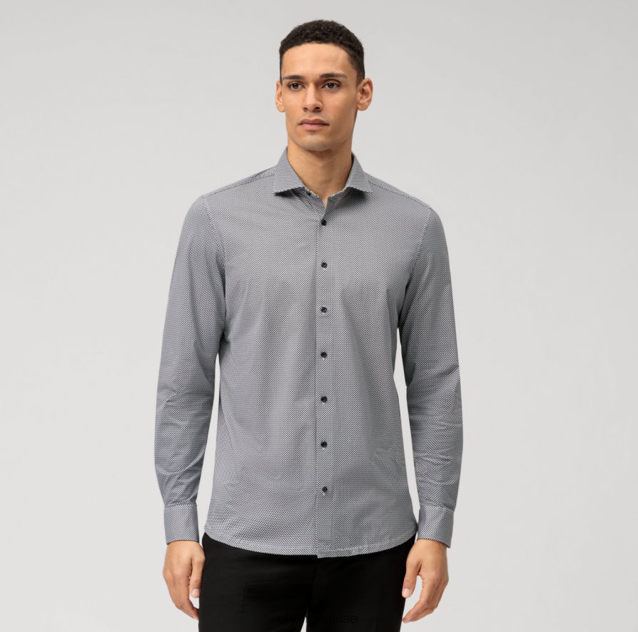 niveau cinq 24/7 body fit, chemise business, kent, noir OLYMP vêtements VVP4DB790