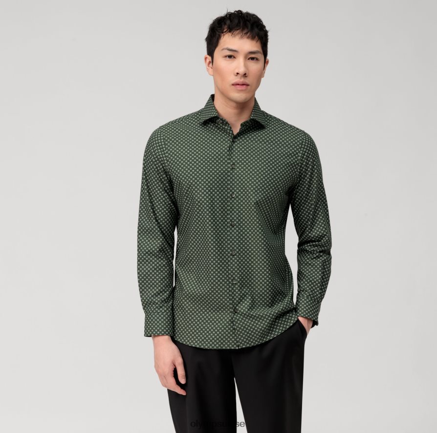 niveau cinq 24/7 body fit, chemise business, kent, olive OLYMP vêtements VVP4DB478