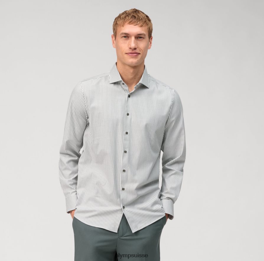 niveau cinq 24/7 body fit, chemise business, kent, olive OLYMP vêtements VVP4DB634
