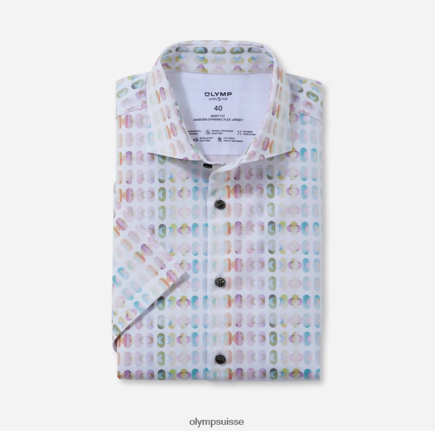 niveau cinq 24/7 body fit, chemise business, kent, rose OLYMP vêtements VVP4DB369