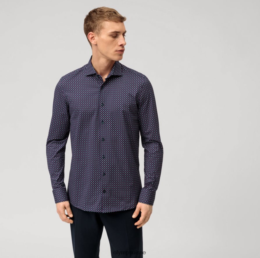 niveau cinq 24/7 body fit, chemise business, kent, rose OLYMP vêtements VVP4DB642