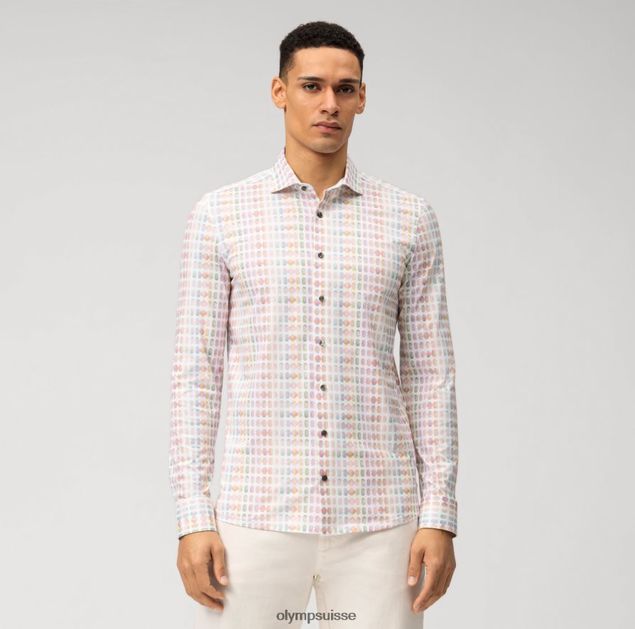 niveau cinq 24/7 body fit, chemise business, kent, rose OLYMP vêtements VVP4DB681