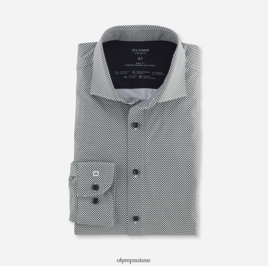 niveau cinq 24/7 body fit, chemise business, kent, vert lime OLYMP vêtements VVP4DB628