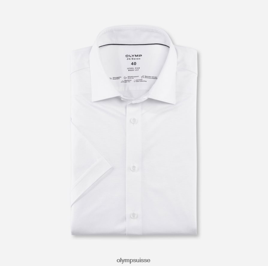 niveau cinq 24/7 body fit, chemise business, new york kent, blanc OLYMP vêtements VVP4DB403