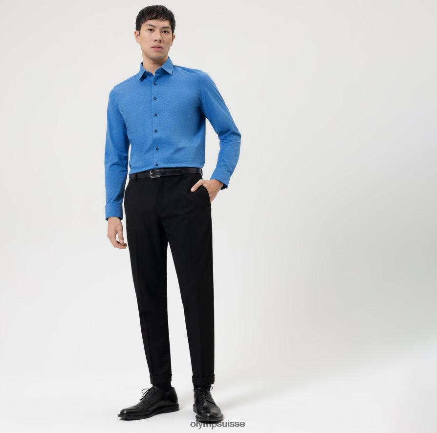 niveau cinq 24/7 body fit, chemise business, new york kent, bleu OLYMP vêtements VVP4DB344