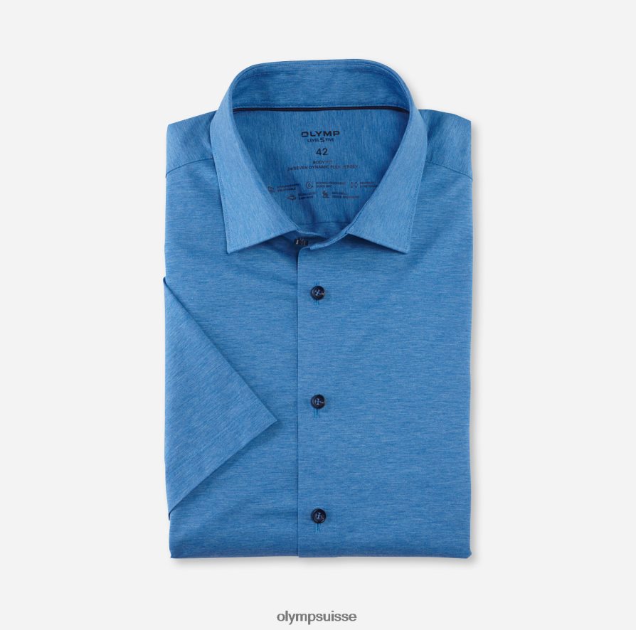 niveau cinq 24/7 body fit, chemise business, new york kent, bleu OLYMP vêtements VVP4DB695