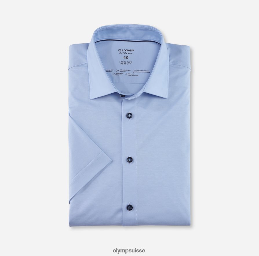 niveau cinq 24/7 body fit, chemise business, new york kent, bleu clair OLYMP vêtements VVP4DB418
