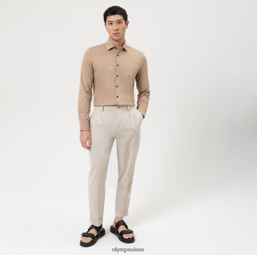 niveau cinq 24/7 body fit, chemise business, new york kent, naturel OLYMP vêtements VVP4DB347