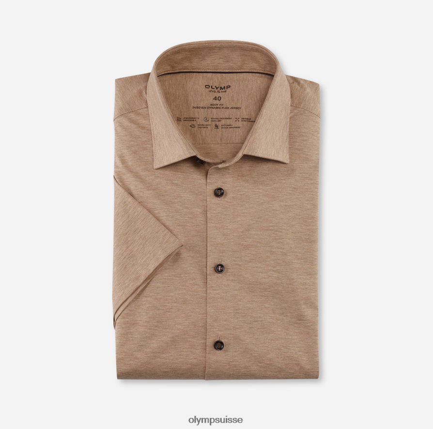 niveau cinq 24/7 body fit, chemise business, new york kent, naturel OLYMP vêtements VVP4DB621