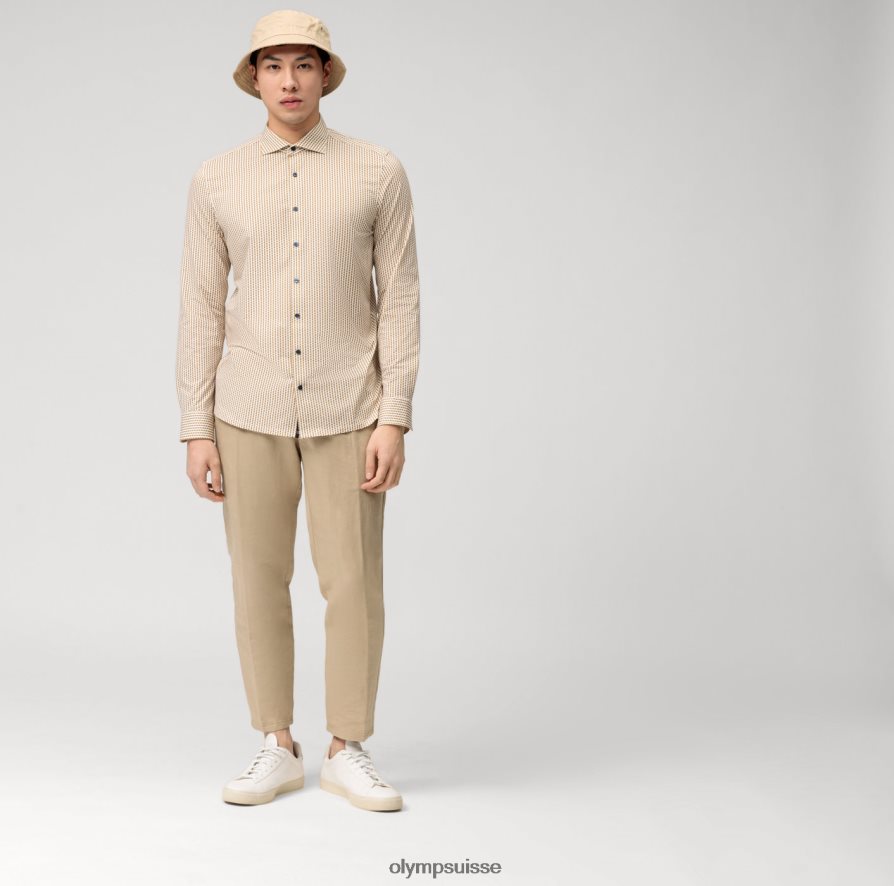 niveau cinq 24/7 body fit, chemise d\'affaires, kent, laiton OLYMP vêtements VVP4DB673