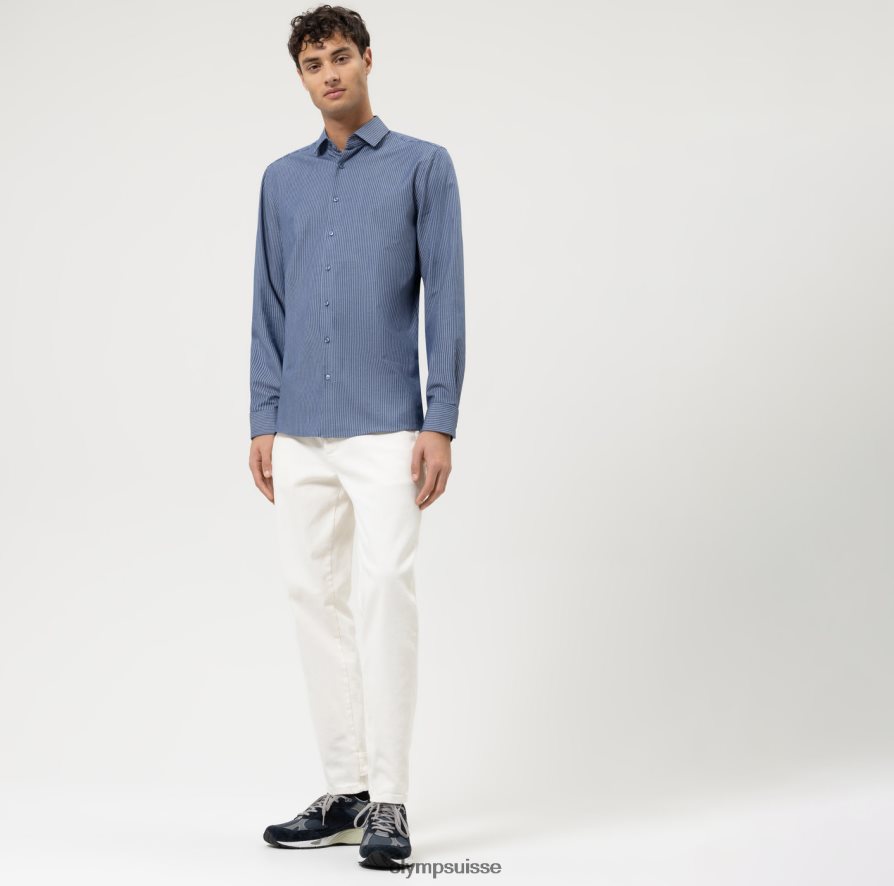 niveau cinq 24/7 body fit, chemise d\'affaires, kent moderne, marine OLYMP vêtements VVP4DB380