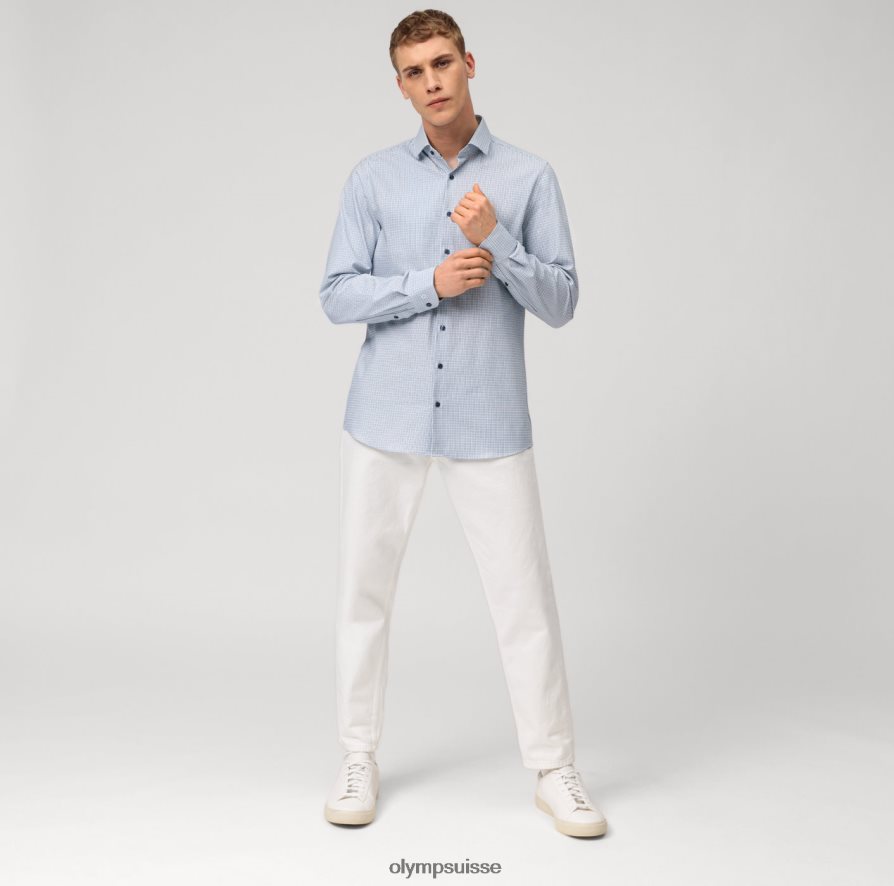 niveau cinq 24/7 body fit, chemise d\'affaires, kent moderne, marine OLYMP vêtements VVP4DB551