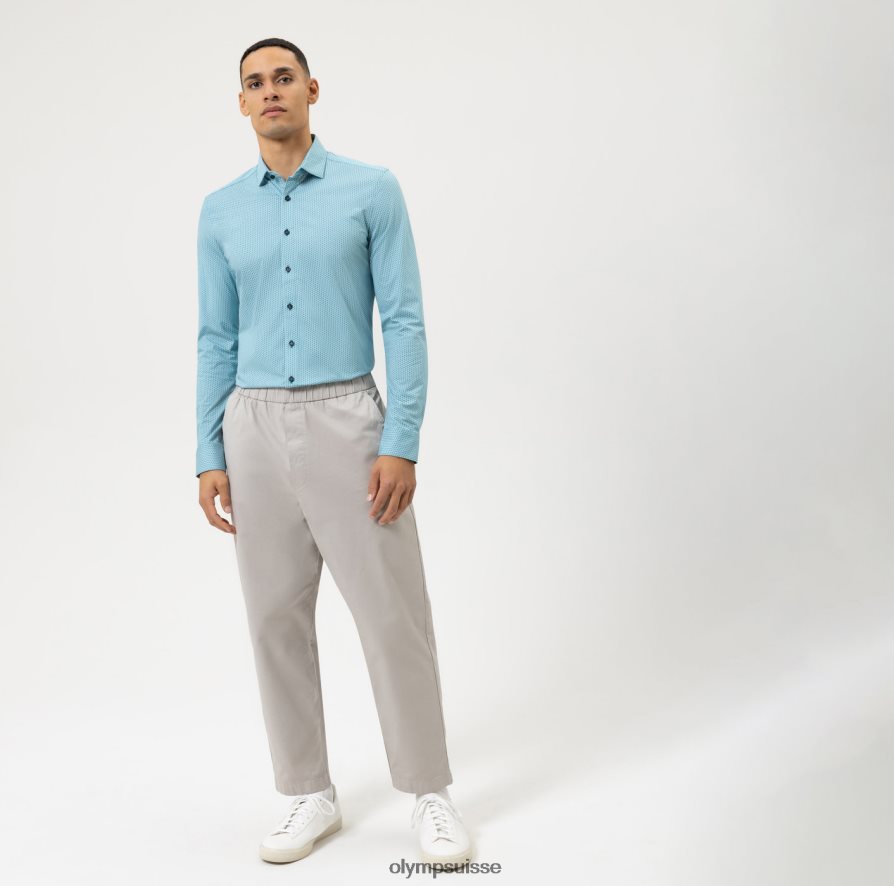 niveau cinq 24/7 body fit, chemise d\'affaires, kent moderne, émeraude OLYMP vêtements VVP4DB584