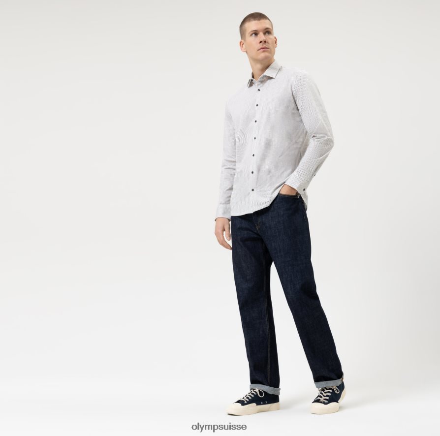 niveau cinq 24/7 body fit, chemise d\'affaires, kent moderne, naturel OLYMP vêtements VVP4DB379