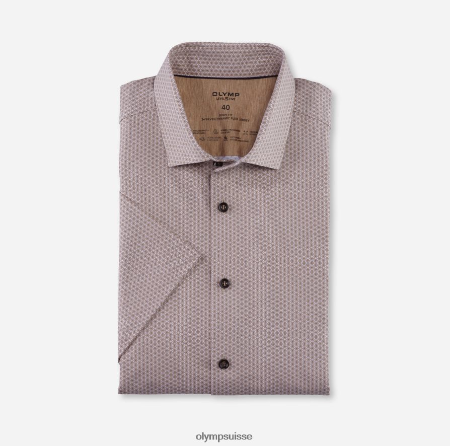 niveau cinq 24/7 body fit, chemise d'affaires, kent moderne, naturel OLYMP vêtements VVP4DB415