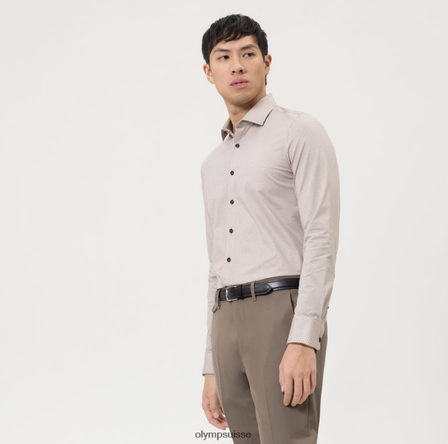 niveau cinq 24/7 body fit, chemise d'affaires, kent moderne, naturel OLYMP vêtements VVP4DB600