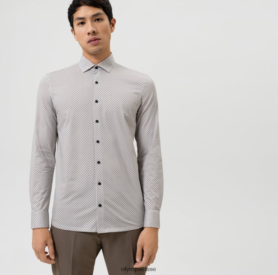 niveau cinq 24/7 body fit, chemise d'affaires, kent moderne, naturel OLYMP vêtements VVP4DB647