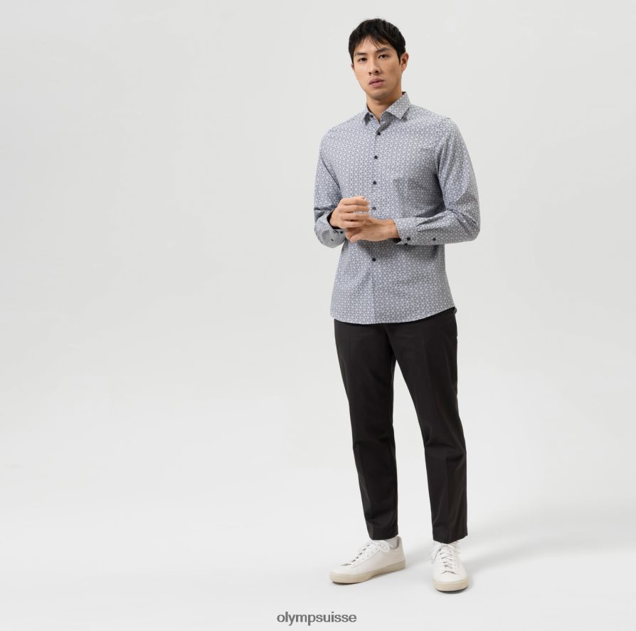 niveau cinq 24/7 body fit, chemise d\'affaires, kent moderne, noir OLYMP vêtements VVP4DB720