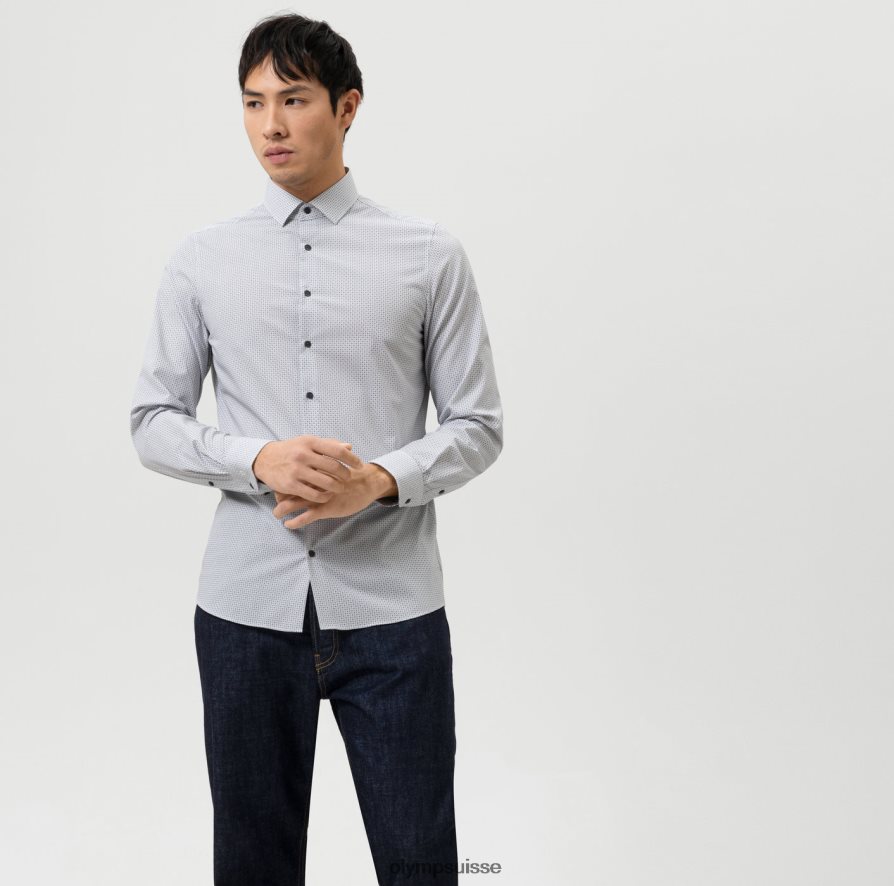 niveau cinq 24/7 body fit, chemise d'affaires, kent moderne, noir OLYMP vêtements VVP4DB781