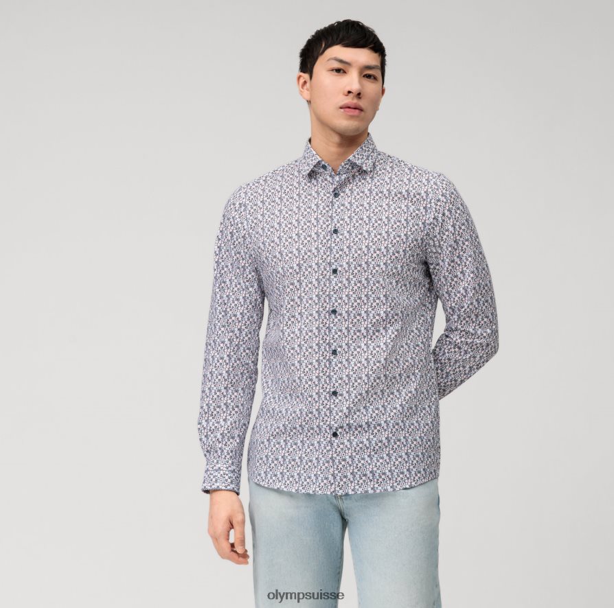 niveau cinq 24/7 body fit, chemise d'affaires, kent moderne, rose OLYMP vêtements VVP4DB656